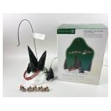 Dept. 56 Santa's On His Way Animated Reindeer &