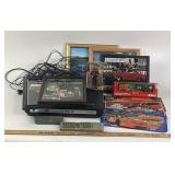 NASCAR Collectibles, Framed Prints, DVD Player, Re