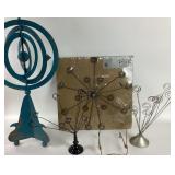 Metal Photo Holders, Abstract Sculpture