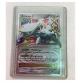 Pokemon vintage holographic  Arceus Card