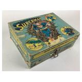 Superman Themed Record Player in Printed Case