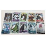 10 Topps chrome Disney cards