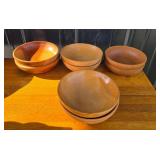 Wooden Bowls Including Kenwood Denmark, Japan