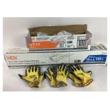 HDX Plastic Sheeting, Safety Gloves
