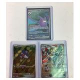 3 Pokemon full art cards