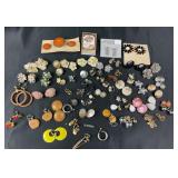 Costume Jewelry Clip on Earrings: Monet,  BED,