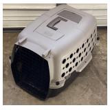 Plastic Pet Carrier with Metal Door