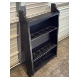 Wood Wall-Mount Shelf with Back Panel