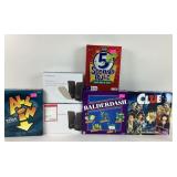 Board Games Including Balderdash, Clue, 5 Second R