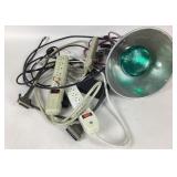 Clamp Light, Surge Protectors, Cables