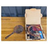 Cast Iron Ladle, Rusted Horseshoe