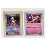 2 Pokemon Mewtwo cards