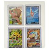 4 Pokemon full art cards