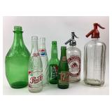 Glass bottle collection