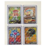 4 Pokemon full art cards