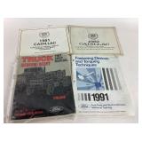 Cadillac Manuals 1981-1982, Ford Manuals 1987-1991