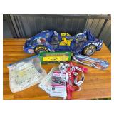 NASCAR Inflatable Car, Diecasts, Lanyards
