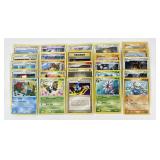 25 vintage Pokemon cards