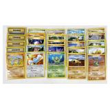 25 vintage Pokemon cards
