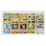 25 vintage Pokemon cards