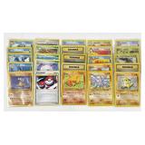 25 vintage Pokemon cards