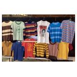 Retro 70s 80s Tops: Lionel Richie Tank, Striped Sw