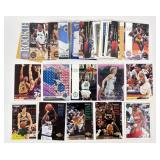 50 basketball inserts, rookies, star cards