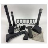 Gun Stock, Grips, Accessories, flashlights