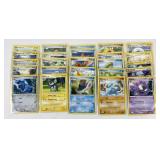 25 vintage Pokemon cards