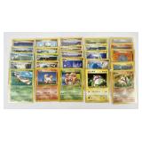 25 vintage Pokemon cards