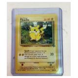 Pokemon vintage Pikachu card
