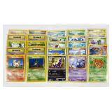 25 vintage Pokemon cards