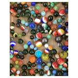 Colorful Glass Marbles with Shooters