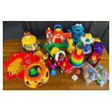 Fisher-Price, Little Tikes, Sesame Street Toys
