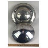 Pontiac Chrome Hubcaps with Emblems