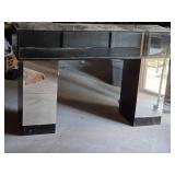Mirrored Display Case With Storage