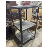 Rolling A/V media cart