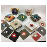 45 RPM Vinyl Records, Columbia, Decca, Atlantic