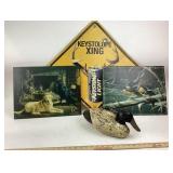 Ducks Unlimited Prints, Keystone Light Sign, Duck