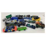 Die-Cast Cars Including Police, Race Cars