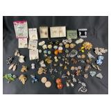 Costume Jewelry Clip on Earrings: Monet with