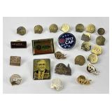 24 Vintage Ford Motor Company & UWA Lapel Pins
