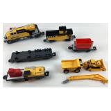 Caterpillar Train Cars, Construction Vehicles