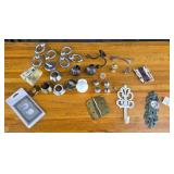 Hardware Including Door Knobs, Hinges, Hooks