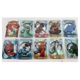 10 Topps chrome Disney cards