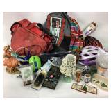 Backpacks, Helmets, Ceramic Figurine, Home Items