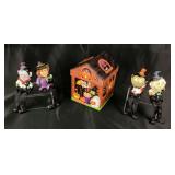 4 Halloween Shelf Sitters Decor
