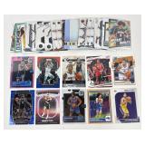 50 basketball inserts, rookies, star cards