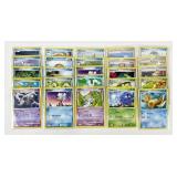 25 vintage Pokemon cards
