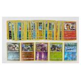 50 holographic Pokemon cards